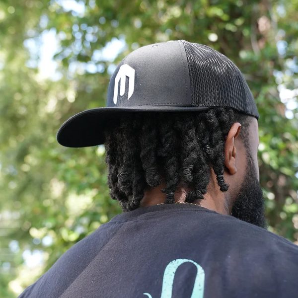 Man Up Hat — Black & White